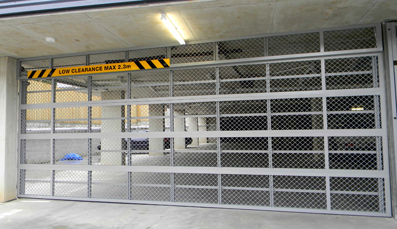Eziroll Ezi Mesh Panel Aluminium, Mesh Garage Roller Doors